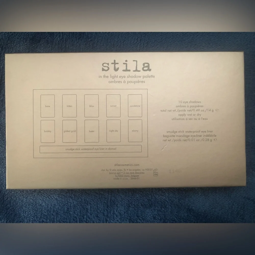 USED Stila In The Light Eye Shadow Palette Eyeshadow